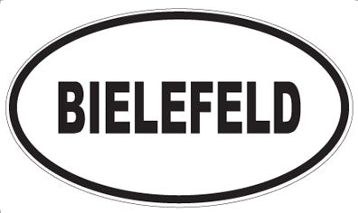 BIELEFELD - Oval Magnet