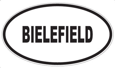 BIELEFIELD - Oval Magnet