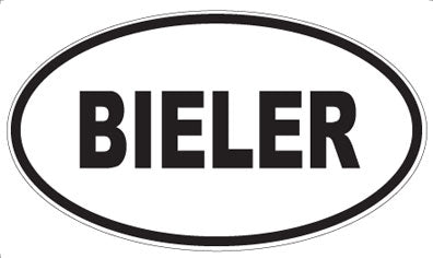 BIELER - Oval Magnet
