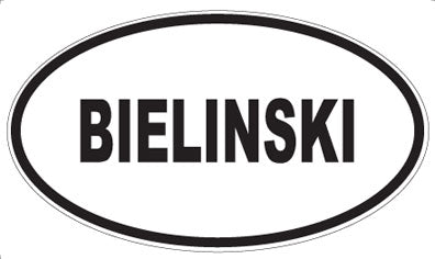 BIELINSKI - Oval Magnet