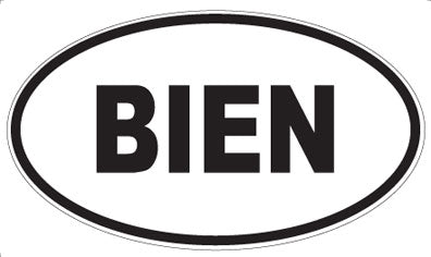 BIEN - Oval Magnet