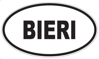 BIERI - Oval Magnet