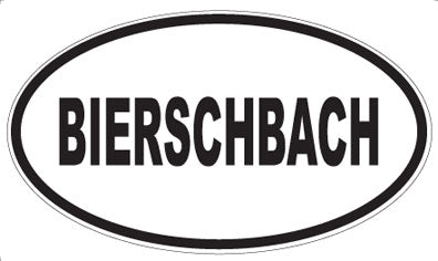 BIERSCHBACH - Oval Magnet