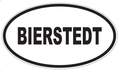BIERSTEDT - Oval Magnet