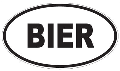 BIER - Oval Magnet