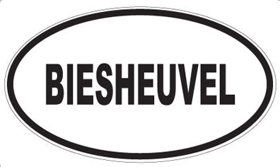 BIESHEUVEL - Oval Magnet