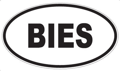 BIES - Oval Magnet