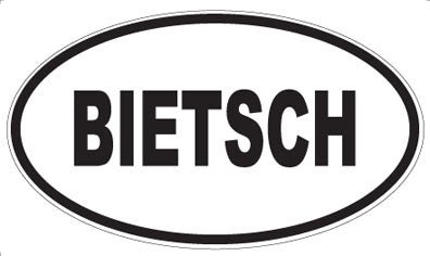 BIETSCH - Oval Magnet