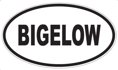 BIGELOW - Oval Magnet