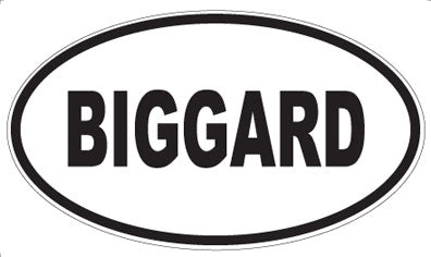 BIGGARD - Oval Magnet