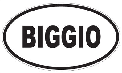 BIGGIO - Oval Magnet