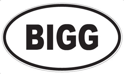 BIGG - Oval Magnet