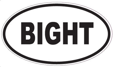 BIGHT - Oval Magnet