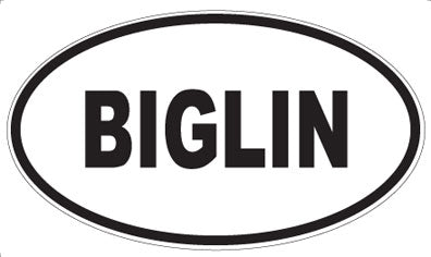 BIGLIN - Oval Magnet