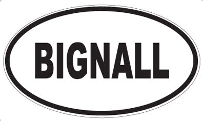BIGNALL - Oval Magnet
