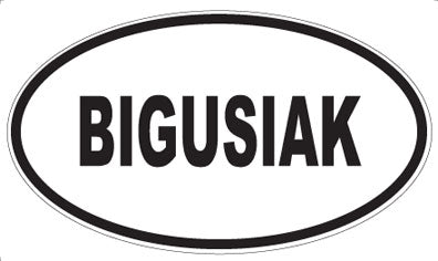 BIGUSIAK - Oval Magnet