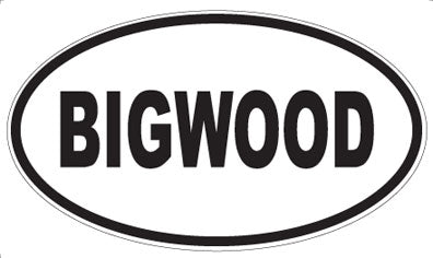 BIGWOOD - Oval Magnet