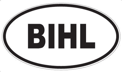 BIHL - Oval Magnet