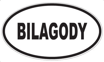 BILAGODY - Oval Magnet