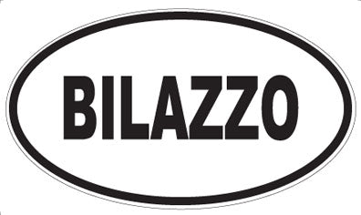 BILAZZO - Oval Magnet