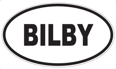 BILBY - Oval Magnet