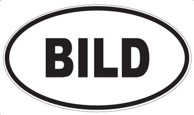 BILD - Oval Magnet