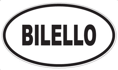 BILELLO - Oval Magnet