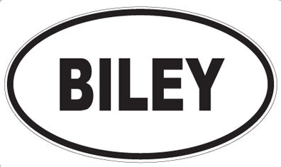 BILEY - Oval Magnet