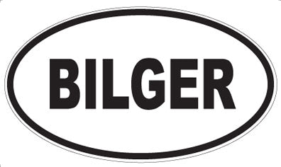 BILGER - Oval Magnet