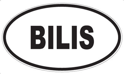 BILIS - Oval Magnet