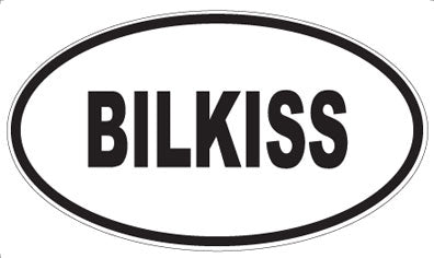 BILKISS - Oval Magnet