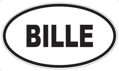BILLE - Oval Magnet