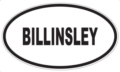 BILLINSLEY - Oval Magnet