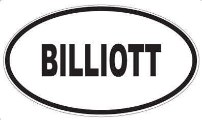 BILLIOTT - Oval Magnet