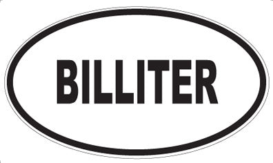 BILLITER - Oval Magnet