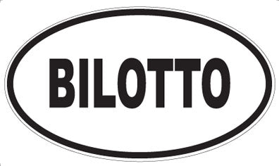 BILOTTO - Oval Magnet