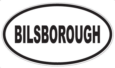 BILSBOROUGH - Oval Magnet
