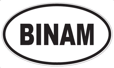 BINAM - Oval Magnet