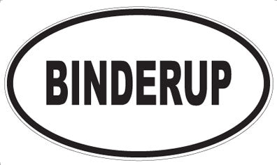 BINDERUP - Oval Magnet