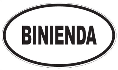 BINIENDA - Oval Magnet