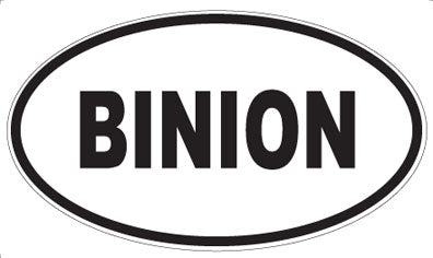 BINION - Oval Magnet