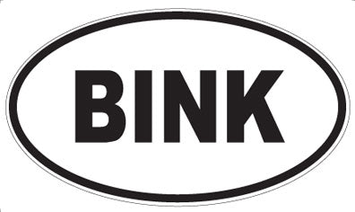 BINK - Oval Magnet