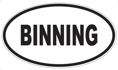 BINNING - Oval Magnet