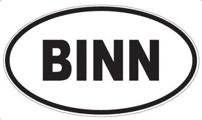 BINN - Oval Magnet