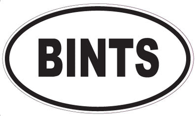 BINTS - Oval Magnet