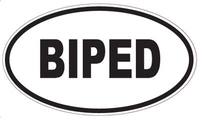 BIPED - Oval Magnet