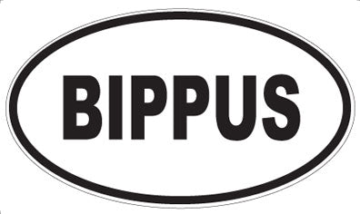 BIPPUS - Oval Magnet
