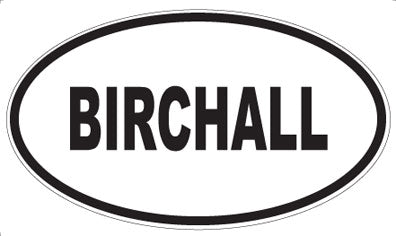 BIRCHALL - Oval Magnet