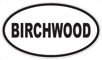 BIRCHWOOD - Oval Magnet
