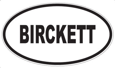 BIRCKETT - Oval Magnet